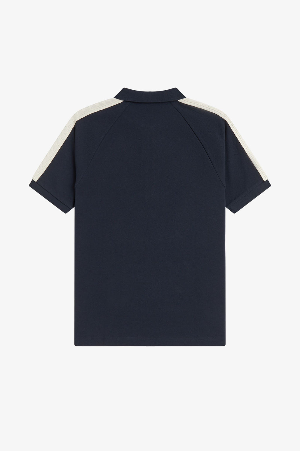 FRED PERRY Polo com fita em malha entrançada