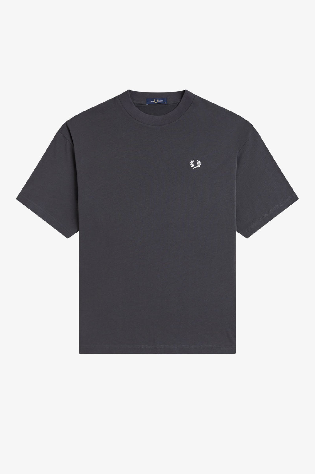 FRED PERRY T-shirt with laurel wreath print on the back