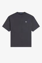 FRED PERRY T-shirt with laurel wreath print on the back