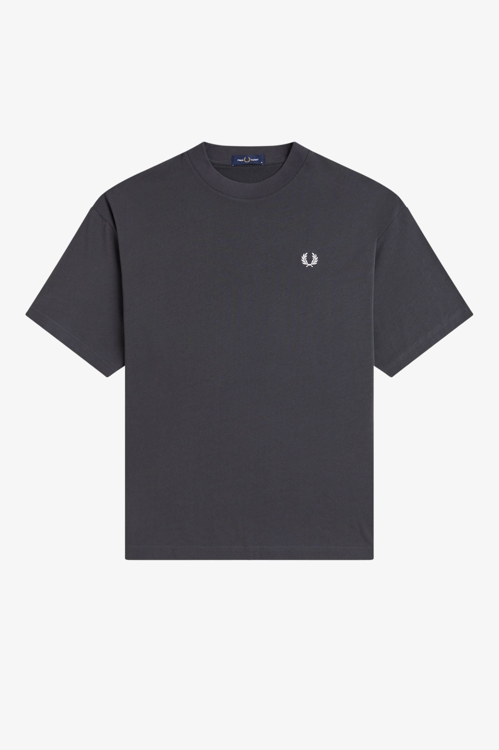 FRED PERRY T-shirt with laurel wreath print on the back