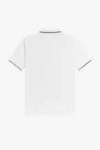 FRED PERRY Polo em piqué de crepe