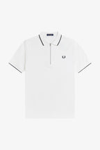 FRED PERRY Polo em piqué de crepe