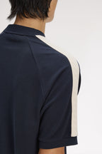 FRED PERRY T-shirt com fita em malha entrançada