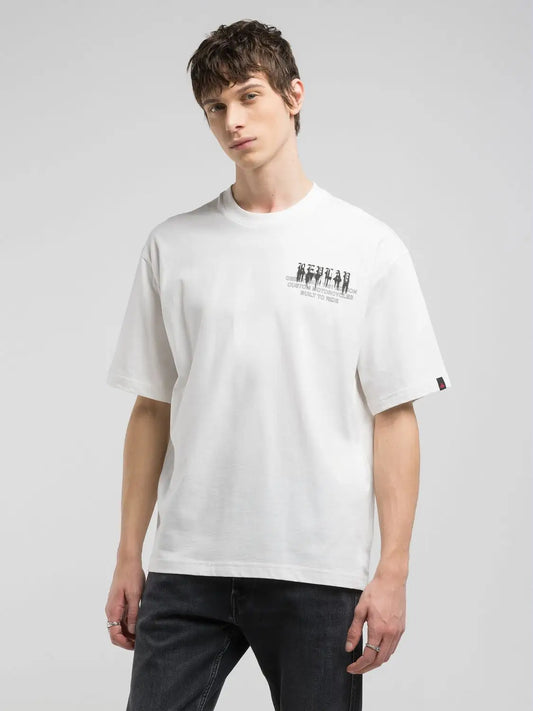 REPLAY T-shirt com estampado de fotografia