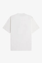 FRED PERRY T-shirt com aplique de xadrez
