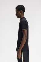 FRED PERRY T-shirt mesh cuff