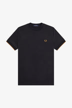 FRED PERRY T-shirt mesh cuff