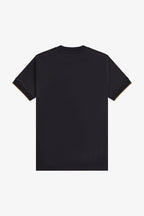 FRED PERRY T-shirt mesh cuff