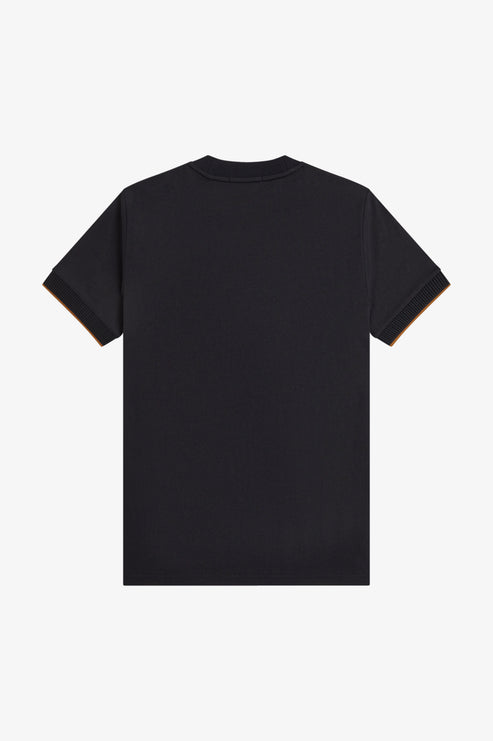 FRED PERRY T-shirt mesh cuff