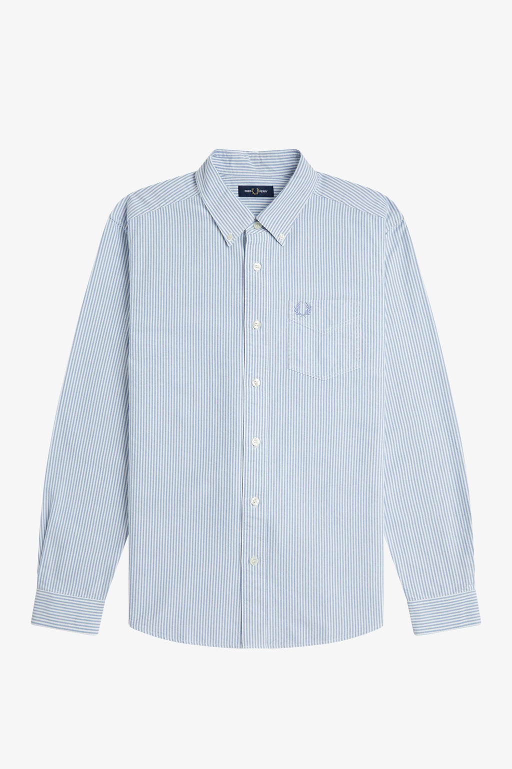 FRED PERRY Camisa oxford listrada e descontraída