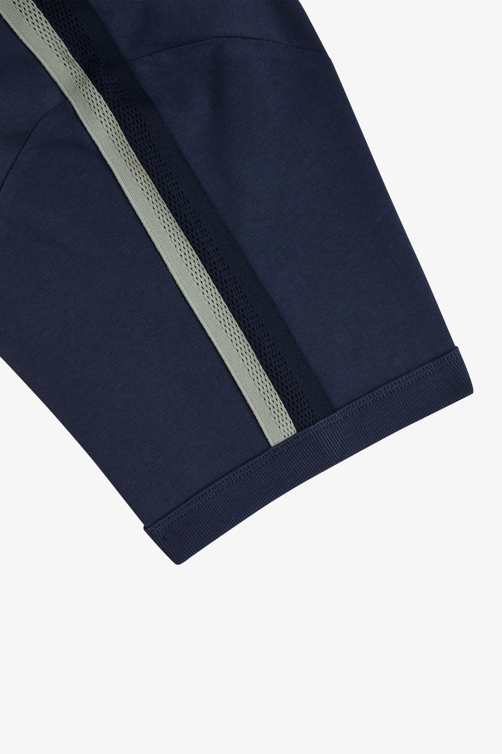 FRED PERRY T-shirt com fita de malha bicolor