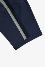 FRED PERRY T-shirt com fita de malha bicolor