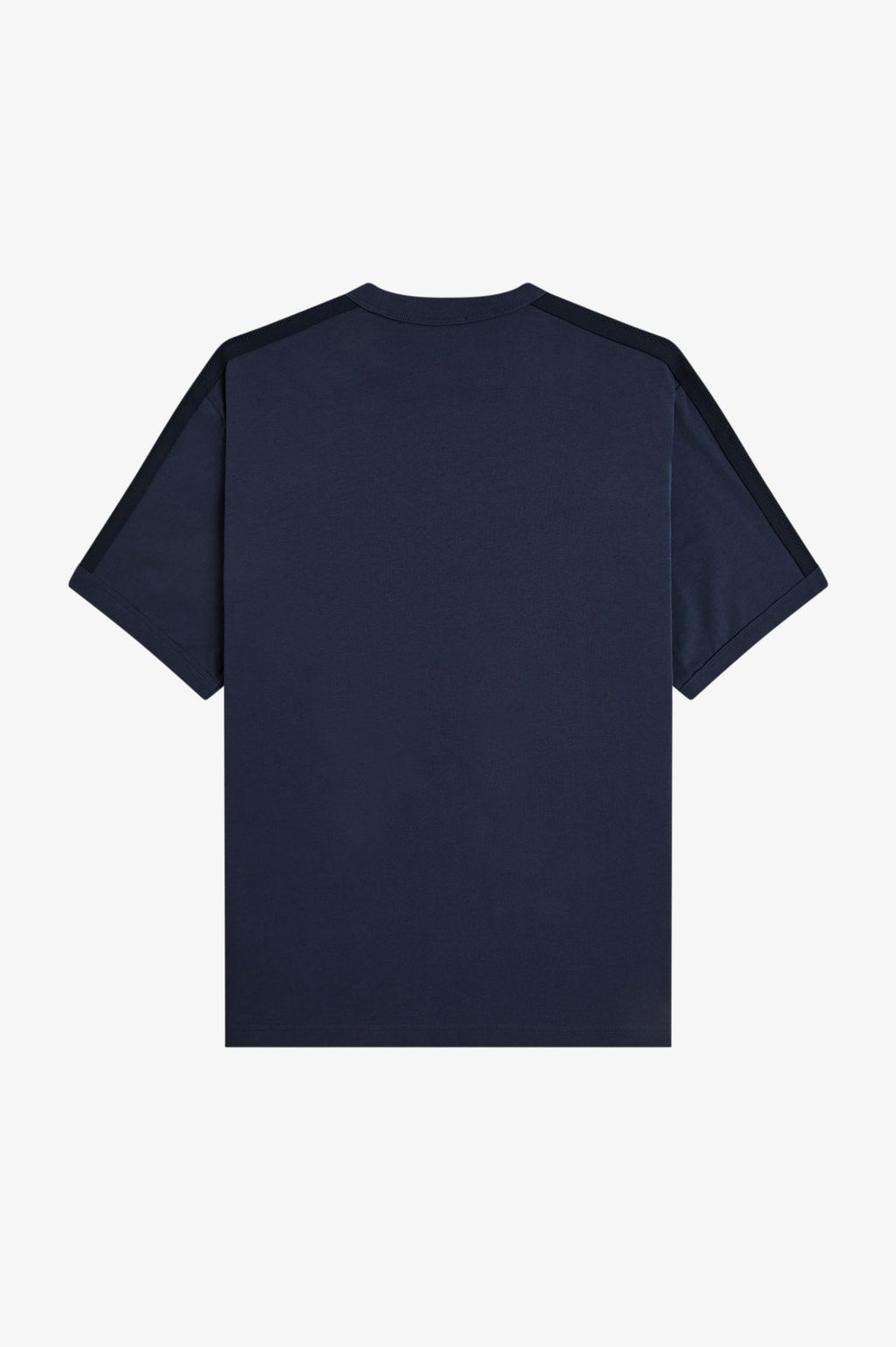 FRED PERRY T-shirt com fita de malha bicolor
