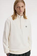 FRED PERRY Camisola com meio fecho de correr