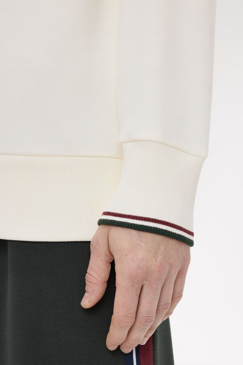 FRED PERRY Camisola com meio fecho de correr