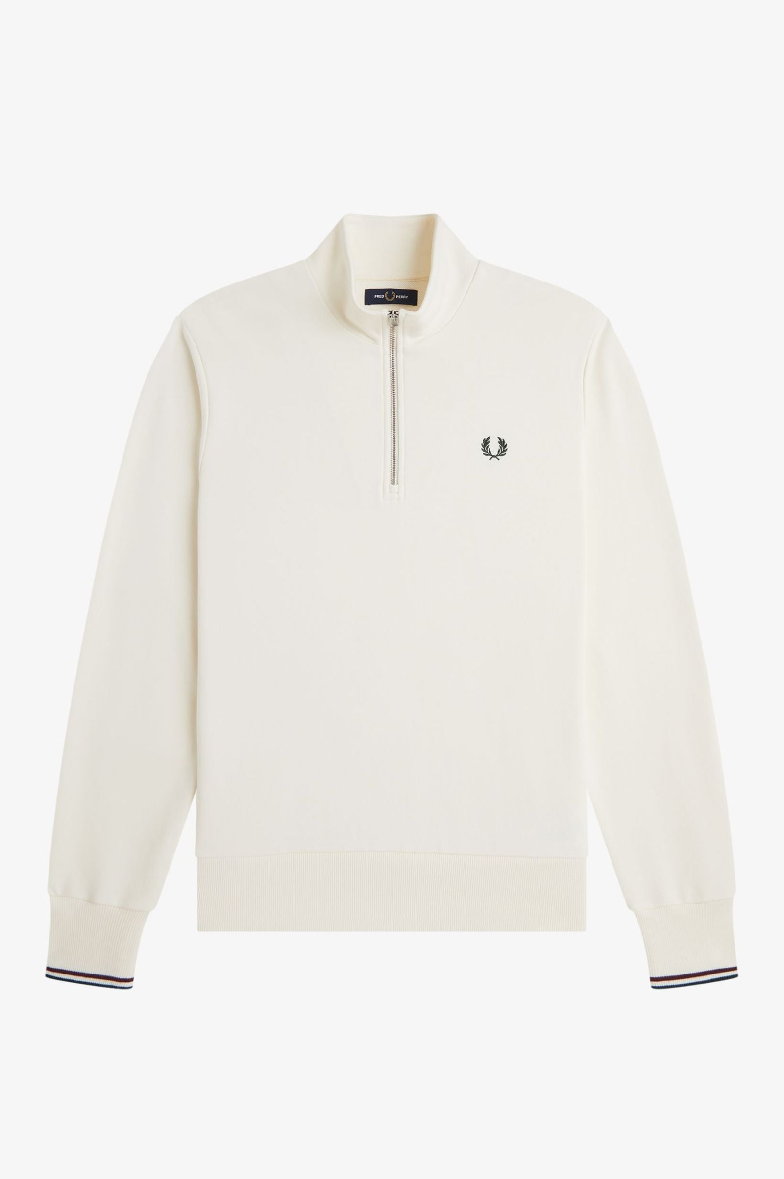 FRED PERRY Camisola com meio fecho de correr