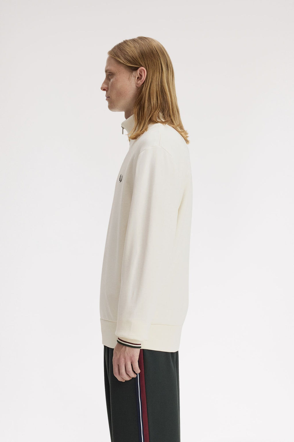 FRED PERRY Camisola com meio fecho de correr