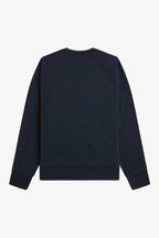 FRED PERRY Camisola com aplique de xadrez