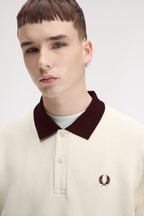 FRED PERRY Camisola com colarinho com ponto descontínuo