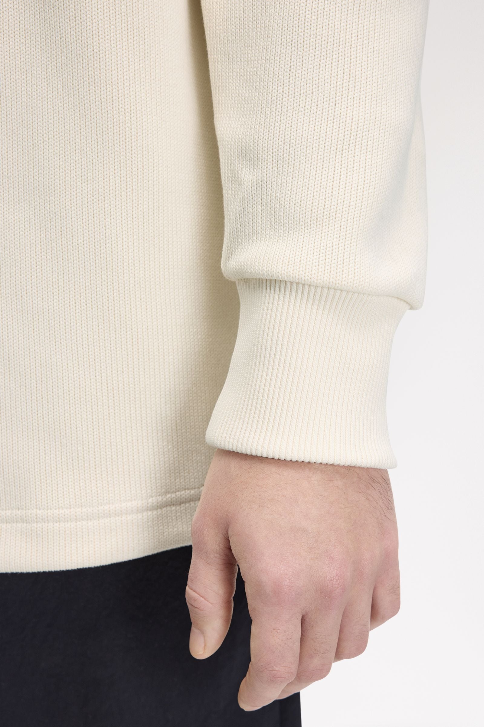 FRED PERRY Camisola com colarinho com ponto descontínuo