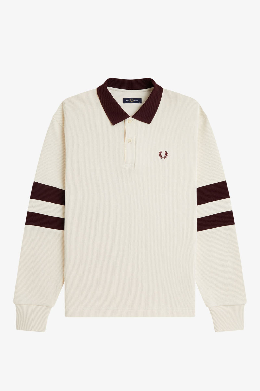 FRED PERRY Camisola com colarinho com ponto descontínuo