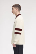 FRED PERRY Camisola com colarinho com ponto descontínuo