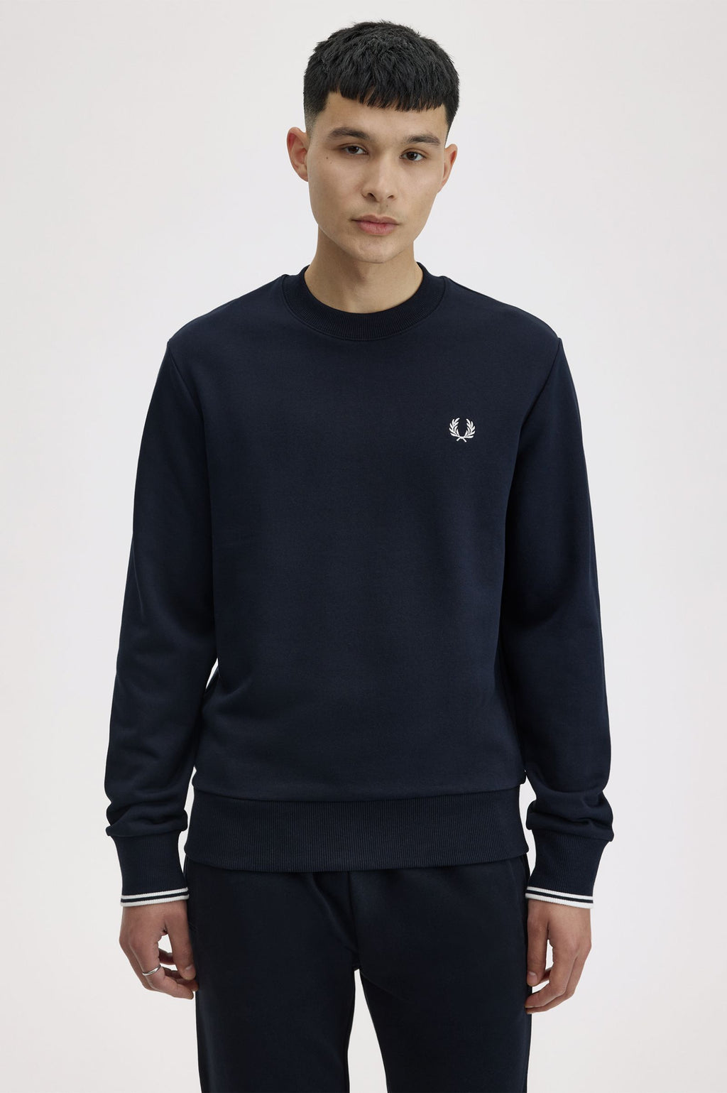 FRED PERRY Camisola com gola redonda