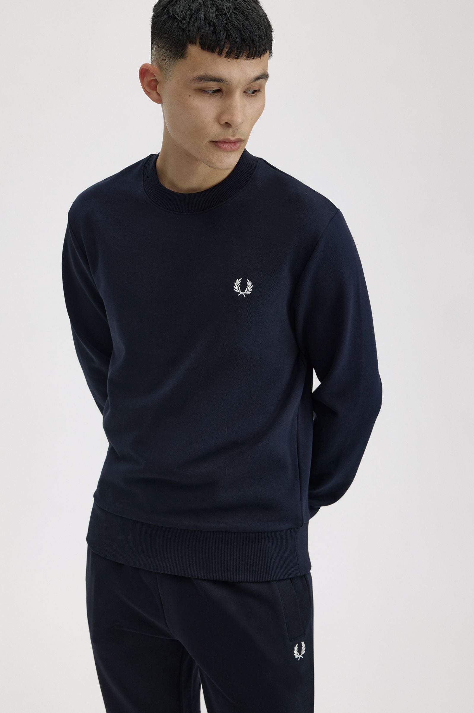 FRED PERRY Camisola com gola redonda