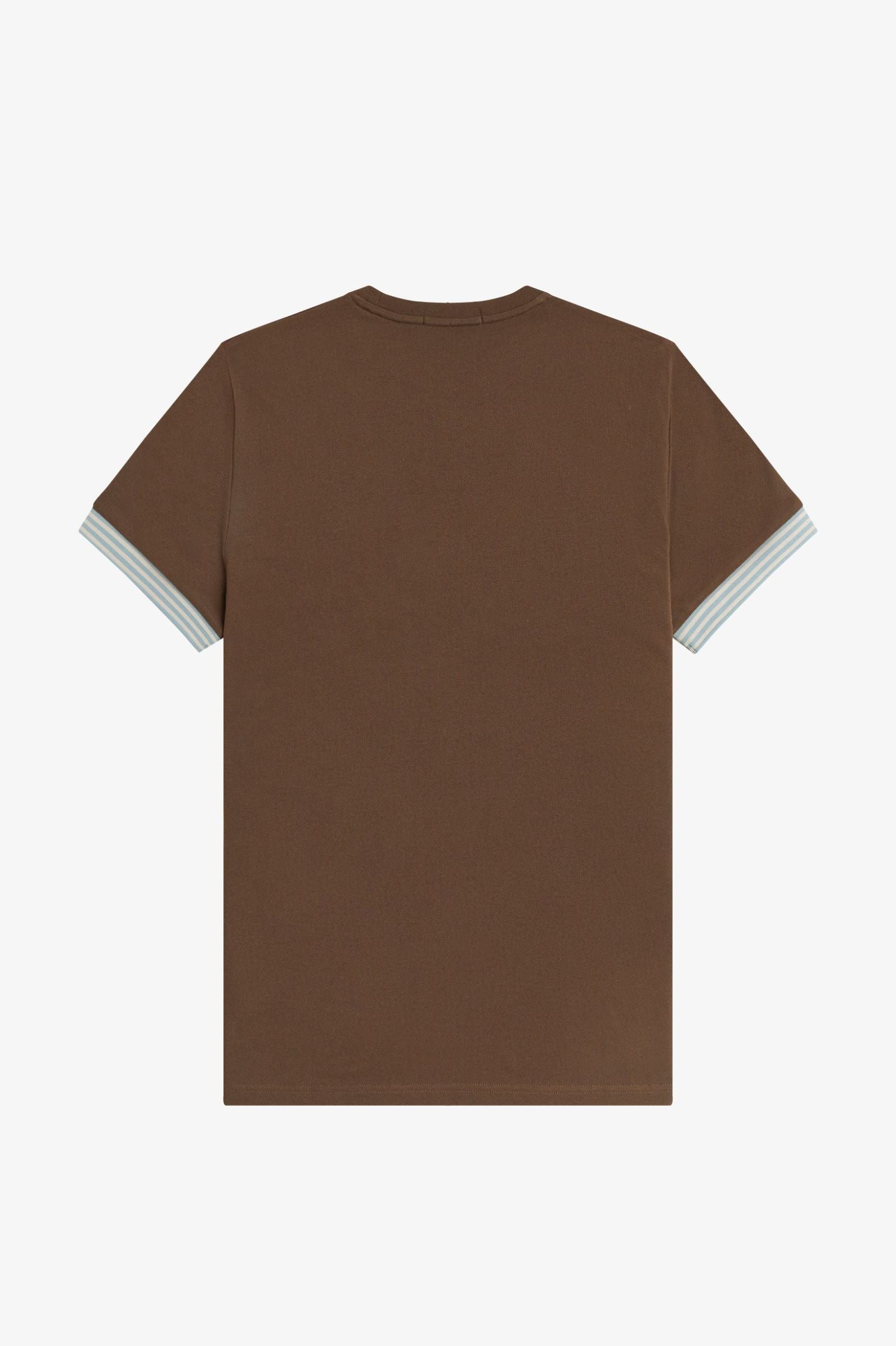 FRED PERRY T-shirt com punhos às riscas - CARISMAstore