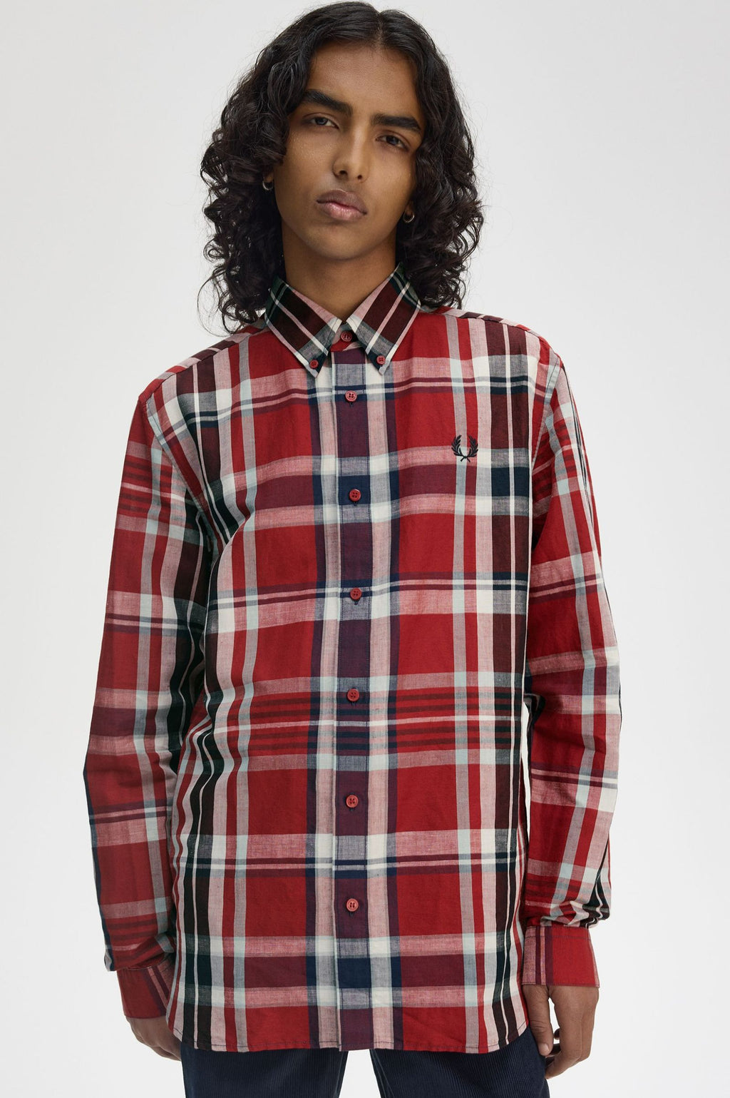 FRED PERRY Camisa xadrez madras - CARISMAstore