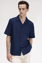 FRED PERRY Camisa de linho com gola