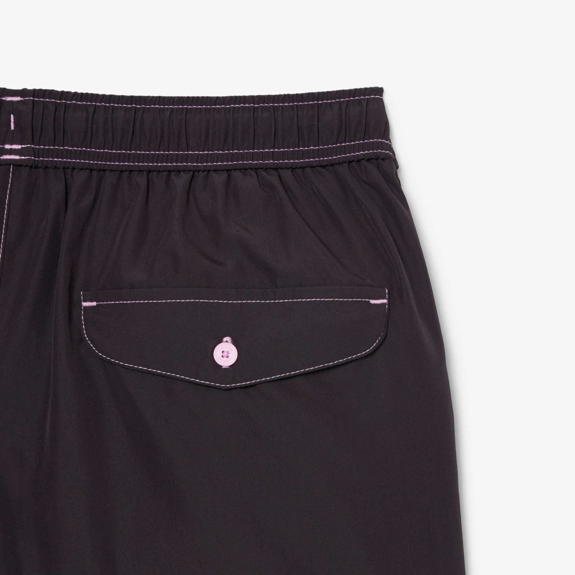 LACOSTE Calções de banho estampado alusivo ao ténis