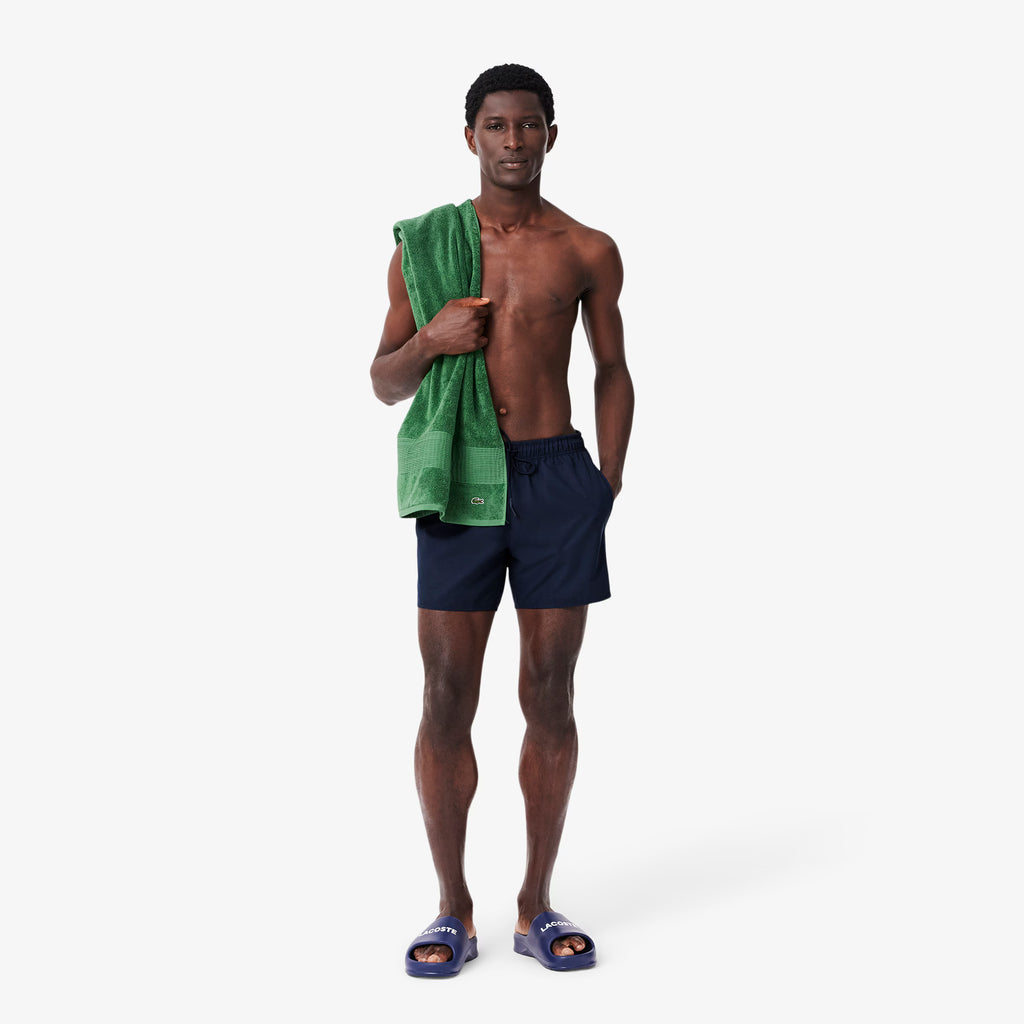 LACOSTE Calções de banho com tecnologia de secagem rápida
