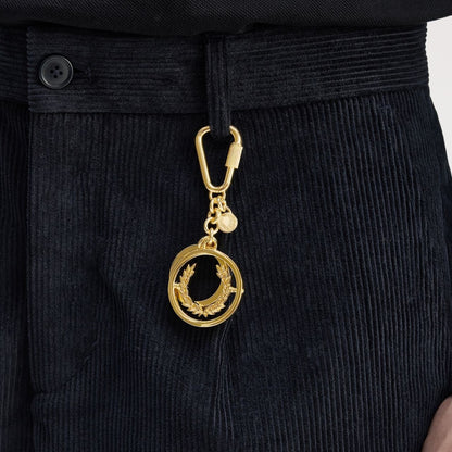 FRED PERRUY Porta-chaves Laurel Wreath giratório