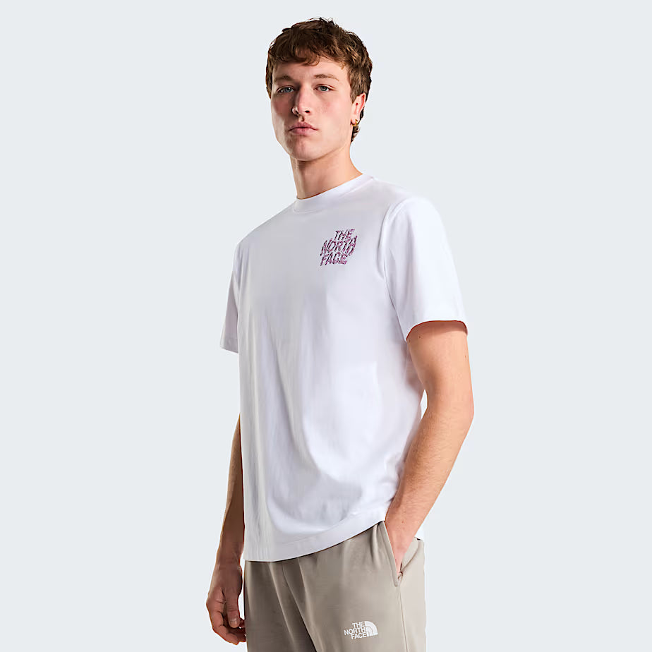 THE NORTH FACE T-shirt com gráfico e logótipo drip