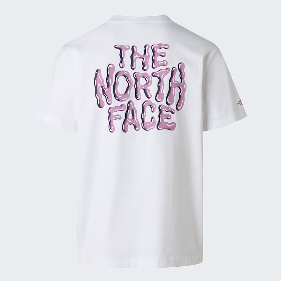 THE NORTH FACE T-shirt com gráfico e logótipo drip