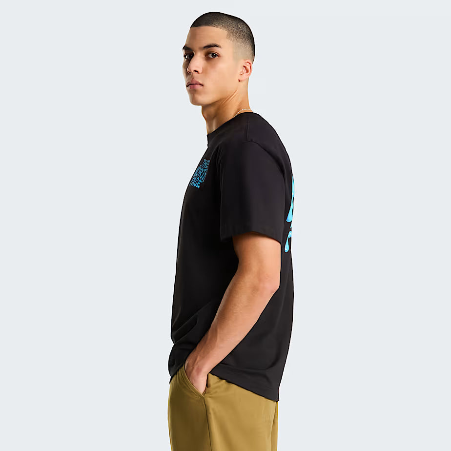 THE NORTH FACE T-shirt com gráfico e logótipo drip