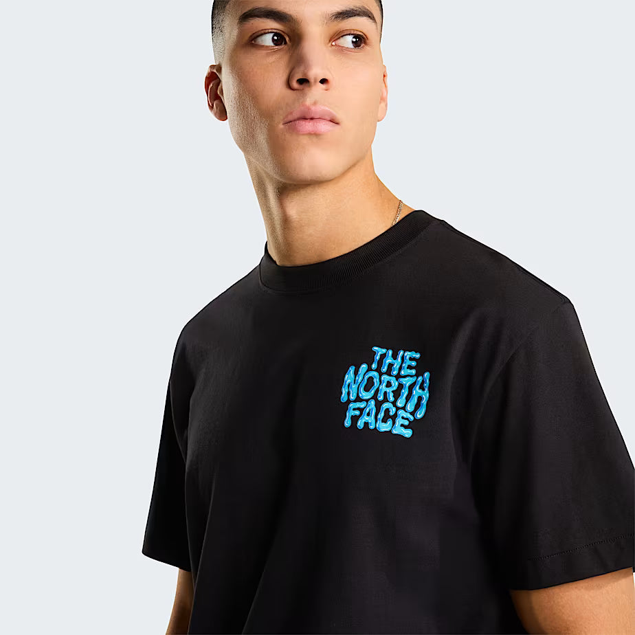 THE NORTH FACE T-shirt com gráfico e logótipo drip