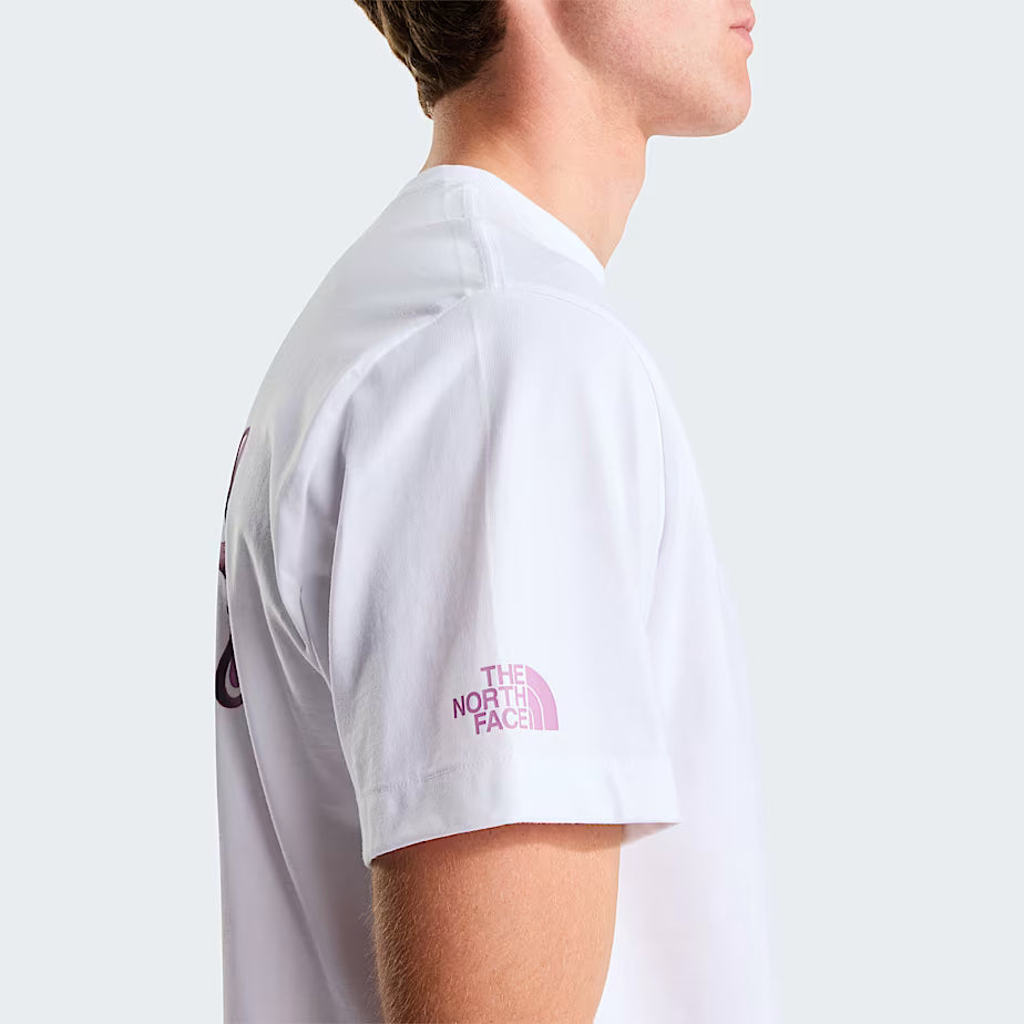 THE NORTH FACE T-shirt com gráfico e logótipo drip