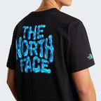 THE NORTH FACE T-shirt com gráfico e logótipo drip