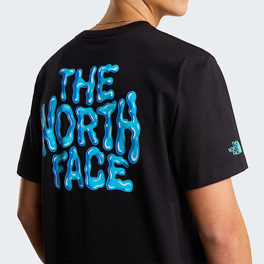 THE NORTH FACE T-shirt com gráfico e logótipo drip