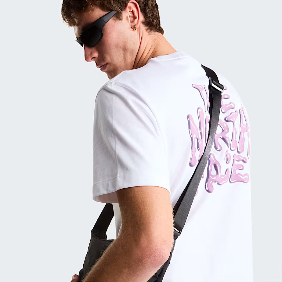THE NORTH FACE T-shirt com gráfico e logótipo drip
