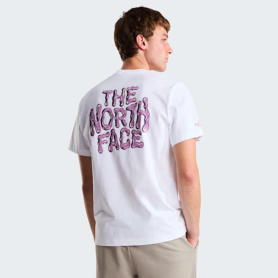 THE NORTH FACE T-shirt com gráfico e logótipo drip