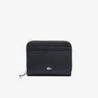 LACOSTE Carteira pequena com fecho zip daily city