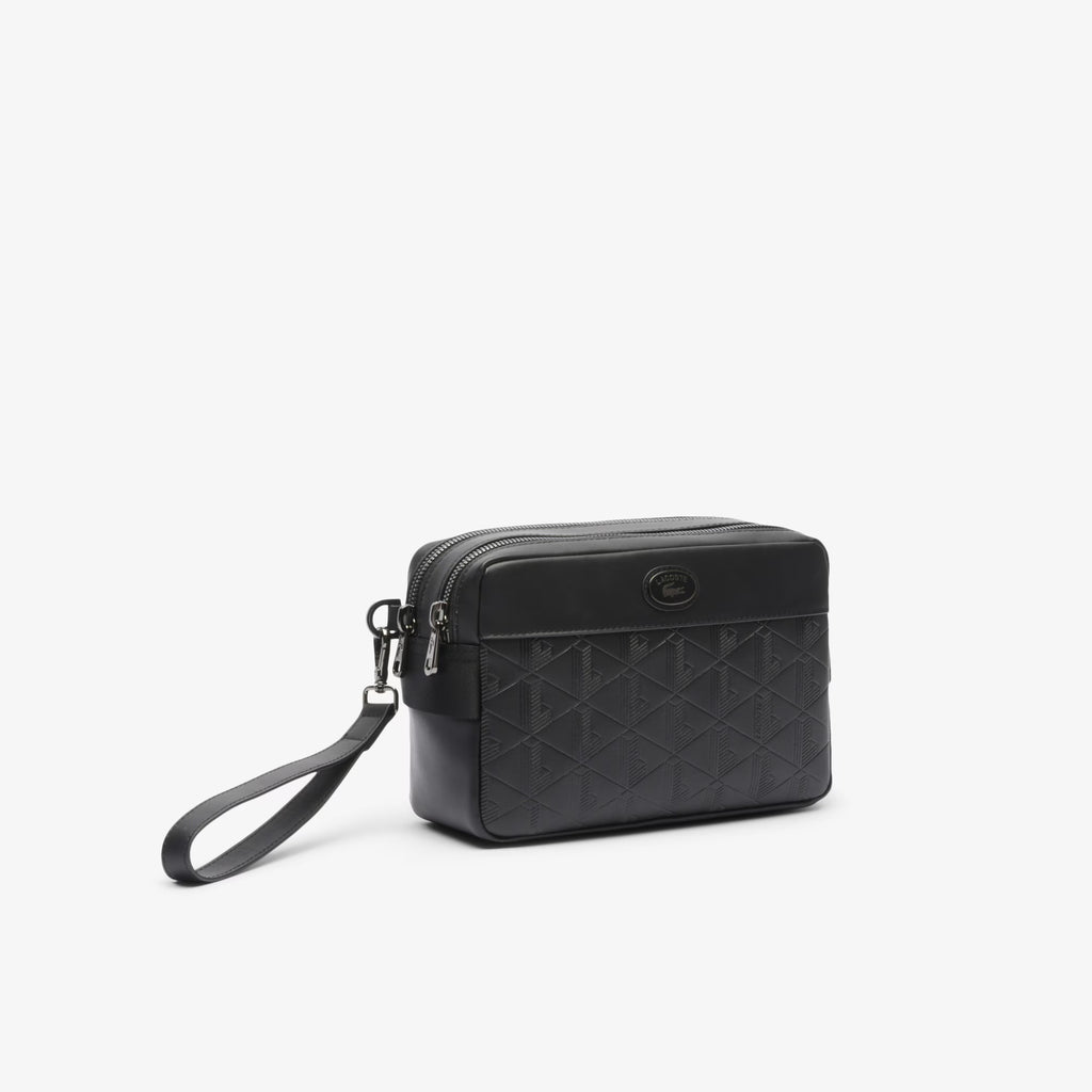 LACOSTE Clutch nomogramme de pele