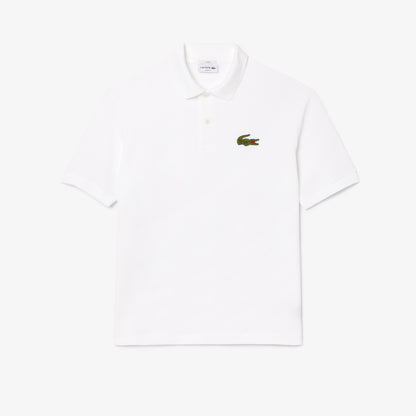 LACOSTE Polo em piqué com emblema loose fit - CARISMAstore