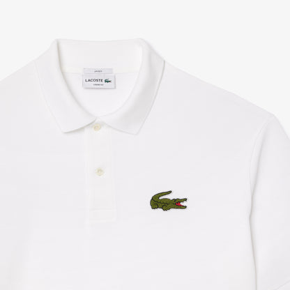 LACOSTE Polo em piqué com emblema loose fit - CARISMAstore