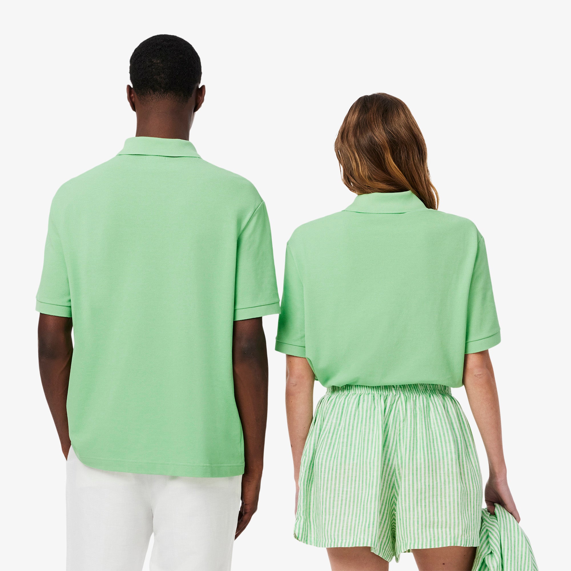 LACOSTE Polo em piqué com emblema loose fit - CARISMAstore