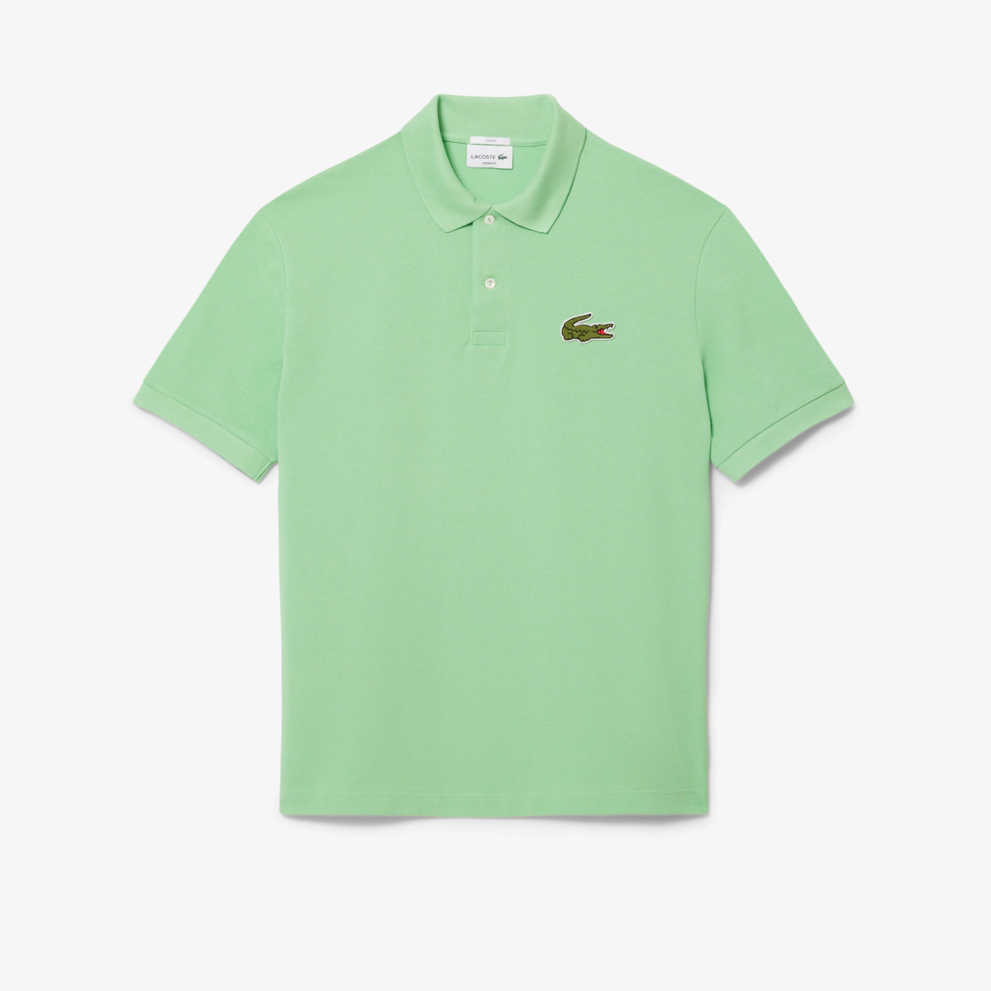 LACOSTE Polo em piqué com emblema loose fit - CARISMAstore