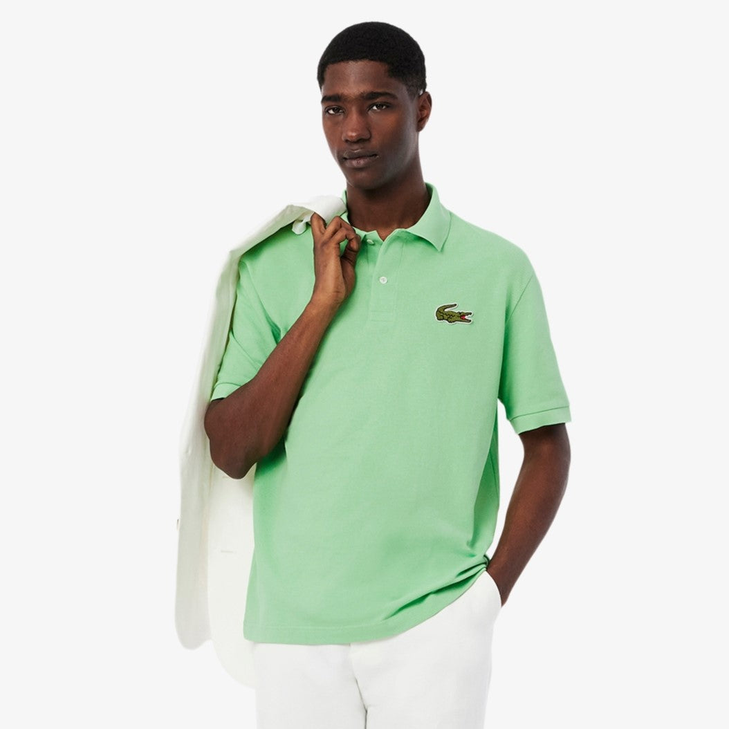 LACOSTE Polo em piqué com emblema loose fit - CARISMAstore